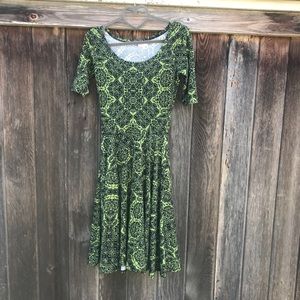 XXS LuLaRoe Nicole dress